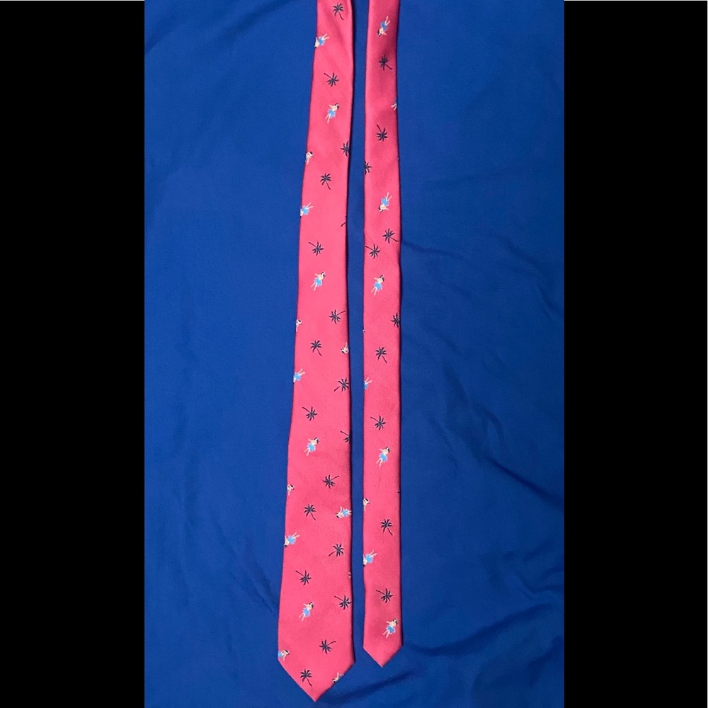 Men’s American eagle skinny hula girl tie